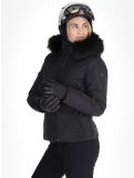 Vignette Poivre Blanc, Traditional 24PBH1003/WO/A veste de ski femmes Black noir 