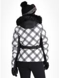 Vignette Poivre Blanc, Traditional 24PBH1003/WO/C veste de ski femmes Cross Black blanc, noir 