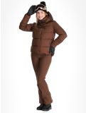 Vignette Poivre Blanc, Traditional 24PBH1201/WO veste de ski femmes Choco Brown brun 