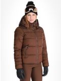 Vignette Poivre Blanc, Traditional 24PBH1201/WO veste de ski femmes Choco Brown brun 