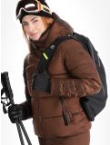 Vignette Poivre Blanc, Traditional 24PBH1201/WO veste de ski femmes Choco Brown brun 