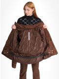 Vignette Poivre Blanc, Traditional 24PBH1201/WO veste de ski femmes Choco Brown brun 