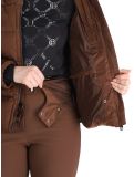 Vignette Poivre Blanc, Traditional 24PBH1201/WO veste de ski femmes Choco Brown brun 