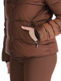 Vignette Poivre Blanc, Traditional 24PBH1201/WO veste de ski femmes Choco Brown brun 