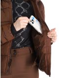 Vignette Poivre Blanc, Traditional 24PBH1201/WO veste de ski femmes Choco Brown brun 