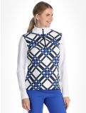 Vignette Poivre Blanc, Traditional 24PBH1940/WO/C pull de ski femmes Cross Acid Blue blanc, bleu 