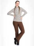 Vignette Poivre Blanc, Traditional 24PBH1940/WO/L pull de ski femmes Jaguar Off Brown brun 