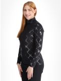 Vignette Poivre Blanc, Traditional 24PBH1940/WO/M pull de ski femmes Mono Black noir 