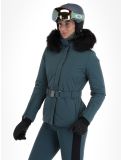 Vignette Poivre Blanc, Traditional Line W23-0801-WO veste de ski femmes Ever Green vert 