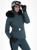 Vignette Poivre Blanc, Traditional Line W23-0801-WO veste de ski femmes Ever Green vert 