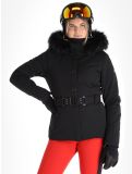 Vignette Poivre Blanc, Traditional Line W23-0801-WO veste de ski femmes Black noir 