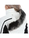 Vignette Poivre Blanc, W20-1002-Wo/A veste de ski slim fit femmes multicolour blanc 