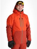 Vignette Protest, PRTBAKIE veste de ski hommes Burnt Orange orange, rouge 