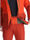 Vignette Protest, PRTBAKIE veste de ski hommes Burnt Orange orange, rouge 