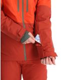 Vignette Protest, PRTBAKIE veste de ski hommes Burnt Orange orange, rouge 