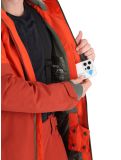 Vignette Protest, PRTBAKIE veste de ski hommes Burnt Orange orange, rouge 