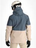 Vignette Protest, PRTBAKIE veste de ski hommes Yale Blue beige, bleu 