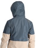 Vignette Protest, PRTBAKIE veste de ski hommes Yale Blue beige, bleu 