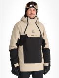 Vignette Protest, PRTDAZZLE veste de ski hommes Bamboo Beige beige, noir 