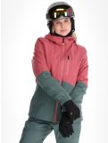 Vignette Protest, PRTDISK veste de ski femmes Rose Dust rose, vert 