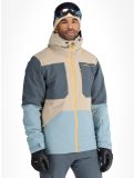 Vignette Protest, PRTENSTONE veste de ski hommes Steel Blue beige, bleu 