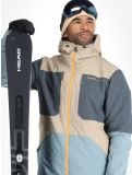 Vignette Protest, PRTENSTONE veste de ski hommes Steel Blue beige, bleu 