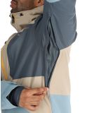 Vignette Protest, PRTENSTONE veste de ski hommes Steel Blue beige, bleu 