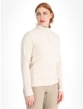 Vignette Protest, PRTGAIL 1/4 zip pull de ski femmes Kitoff White blanc 