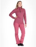 Vignette Protest, PRTKACEY 1/4 zip pull de ski femmes Rose Dust rose 