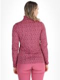 Vignette Protest, PRTKACEY 1/4 zip pull de ski femmes Rose Dust rose 