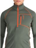 Vignette Protest, PRTKODY 1/4 zip pull de ski hommes Thyme vert 