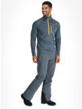 Vignette Protest, PRTKODY 1/4 zip pull de ski hommes Yale Blue bleu 