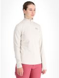 Vignette Protest, PRTLUNAR 1/4 zip pull de ski femmes Kitoff White blanc 