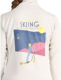 Vignette Protest, PRTLUNAR 1/4 zip pull de ski femmes Kitoff White blanc 