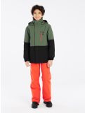 Vignette Protest, PRTSAVER JR veste de ski enfants Thyme noir, vert 