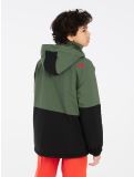 Vignette Protest, PRTSAVER JR veste de ski enfants Thyme noir, vert 