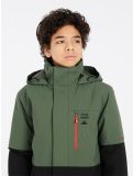 Vignette Protest, PRTSAVER JR veste de ski enfants Thyme noir, vert 