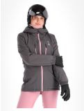 Vignette Protest, Prtsima veste de ski femmes Shadow Grey gris 