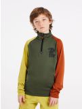 Vignette Protest, Prtvalki Jr pull de ski enfants Thyme vert 