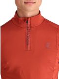 Vignette Protest, REWILL 1/4 zip top pull de ski hommes Barn Red rouge 