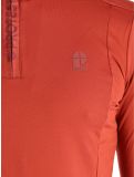 Vignette Protest, REWILL 1/4 zip top pull de ski hommes Barn Red rouge 