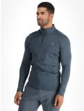 Vignette Protest, REWILL 1/4 zip top pull de ski hommes Yale Blue bleu 