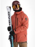 Vignette Quiksilver, Carlson veste de ski hommes Marsala rouge 