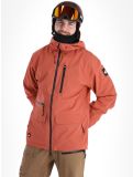 Vignette Quiksilver, Carlson veste de ski hommes Marsala rouge 