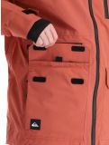 Vignette Quiksilver, Carlson veste de ski hommes Marsala rouge 