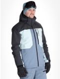 Vignette Quiksilver, Dawson veste de ski hommes Flint Stone gris 