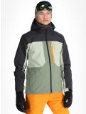 Vignette Quiksilver, Dawson veste de ski hommes Sea Spray noir, vert 