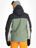 Vignette Quiksilver, Dawson veste de ski hommes Sea Spray noir, vert 