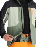 Vignette Quiksilver, Dawson veste de ski hommes Sea Spray noir, vert 