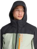 Vignette Quiksilver, Dawson veste de ski hommes Sea Spray noir, vert 